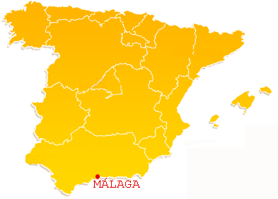 malaga carte espagne